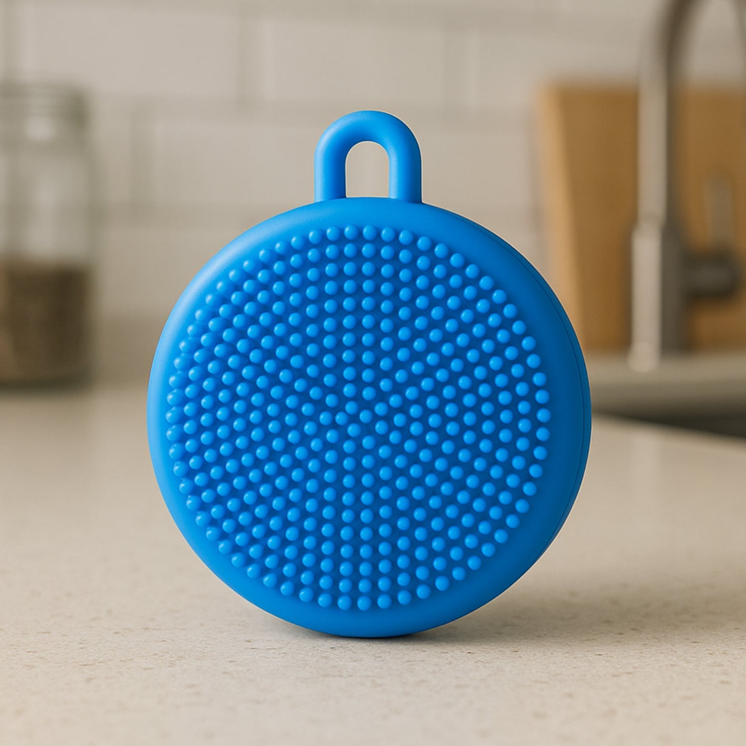 Silicone Dish Scrubber Sponge Mildew Free, Non Stick, Heat Resistant Your Brand