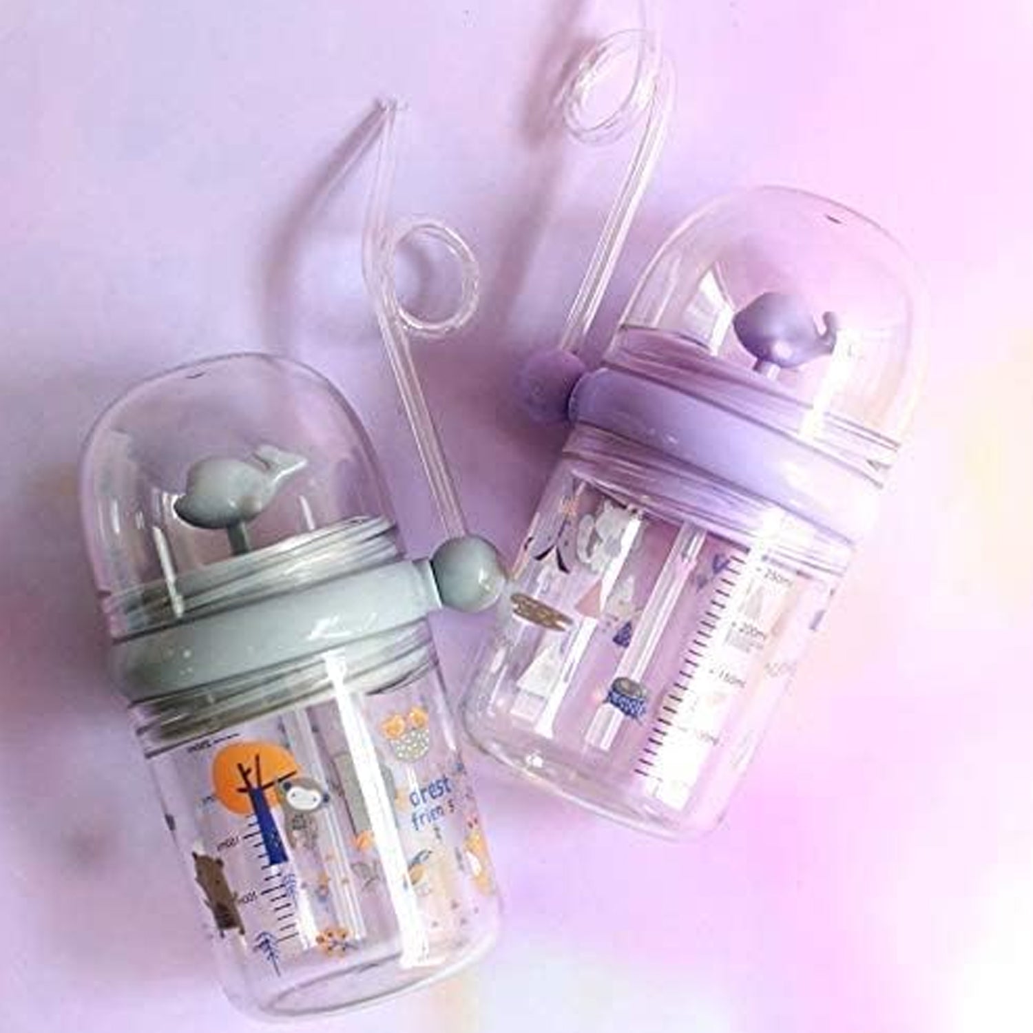 Whale Spray Sippy Cup (1 Pc): Straw, Lid, Spill-Proof, Fun Water Play Signaturekarts