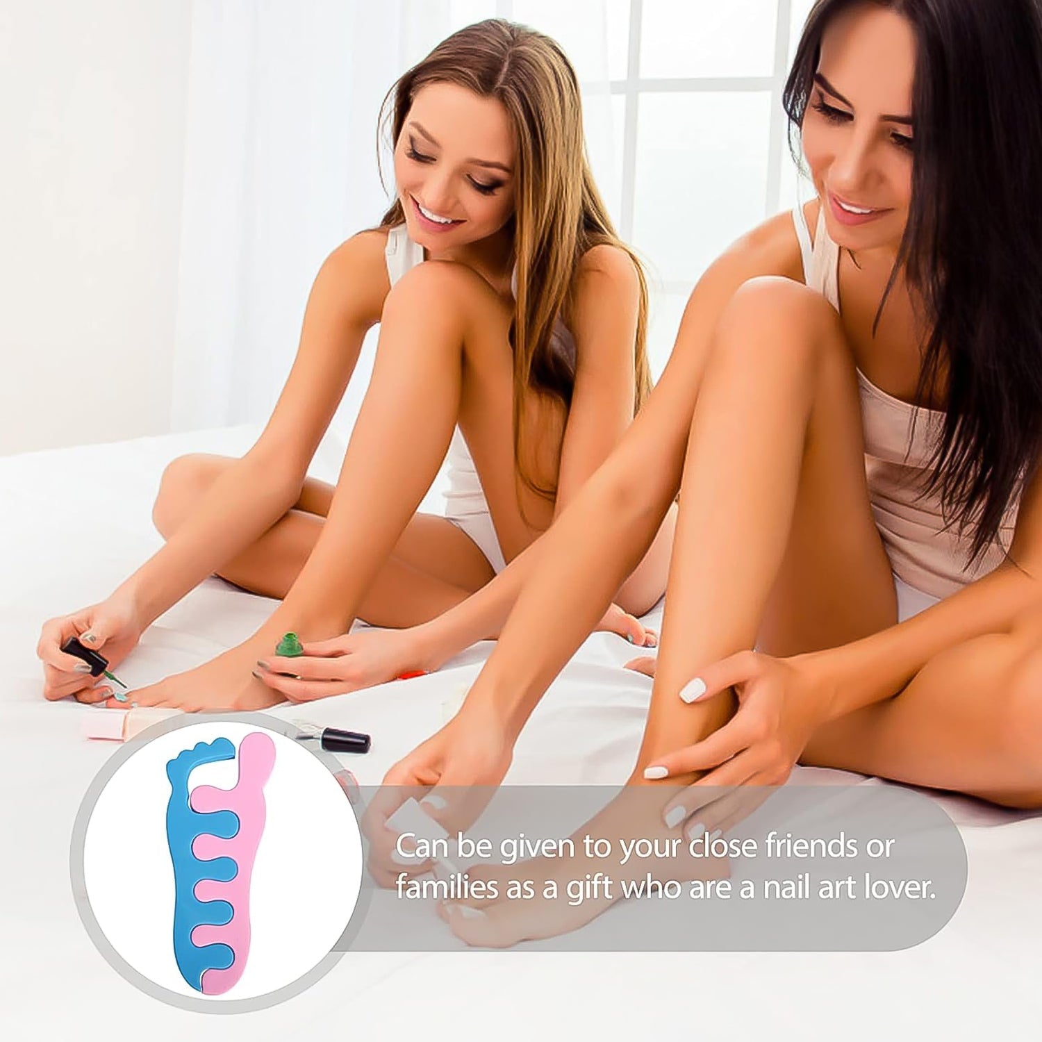 Toe Separators, Toe Spacers Sponge Toe Stretcher Pedicures (1 Pair) Signature kart