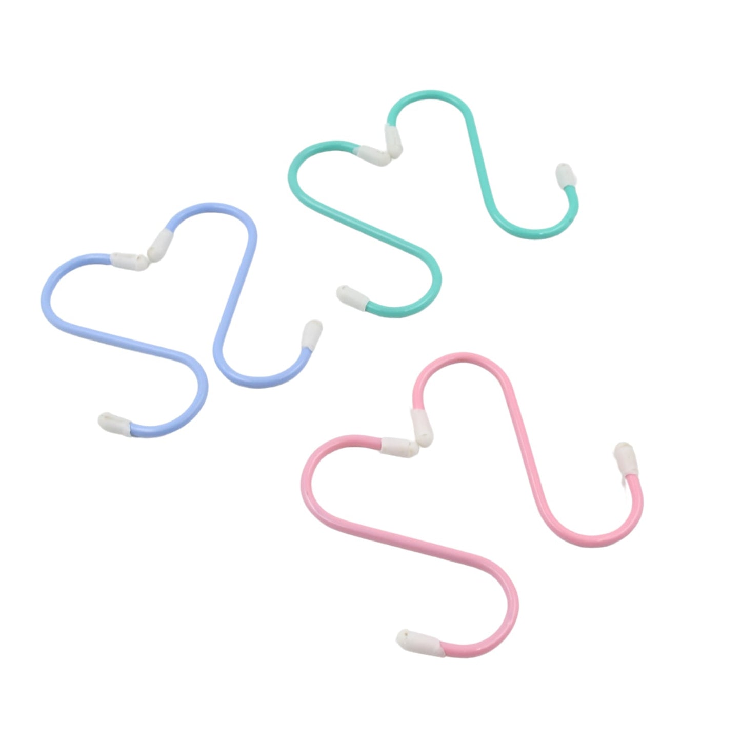 S Shape Metal Hooks for Hanging, Heavy Duty S Shaped Hooks (6 Pcs Set) signaturekarts
