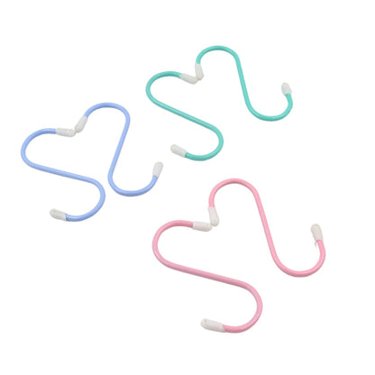 S Shape Metal Hooks for Hanging, Heavy Duty S Shaped Hooks (6 Pcs Set) signaturekarts