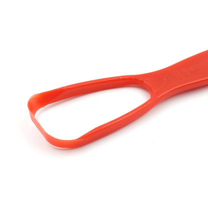 Plastic Tongue Cleaner For Kids & Adults | Tongue Scraper For Bad Breath, Maintain Oral Hygiene for Daily Use | for Fresh Breath & Bacteria Removal | Improved Taste Plastic With Handle Tongue Cleaner (1 Pc ) signaturekarts