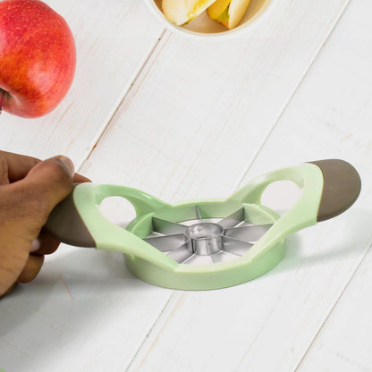 Fruit and Vegetable Cutter Stainless Steel Fruit Separator, 8-cut apple slicer (1 Pc) Signaturekarts