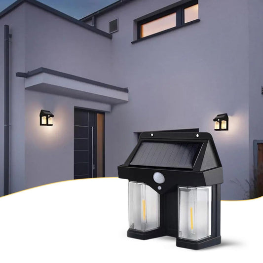 Outdoor Solar Wall Lamp Waterproof High Quality Induction Garden Night Lamp 1 Pc signaturekarts