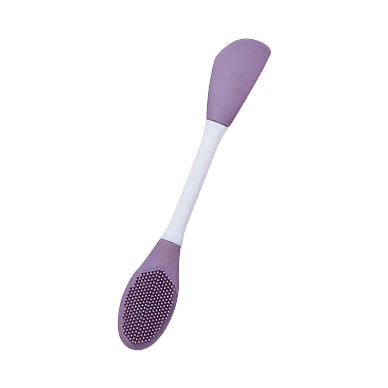 Double-Headed Silicone Mask Brush – Facial Cleansing & Mask Application Tool (1 Pc) signaturekarts