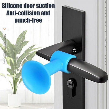 Door Stopper Mini Anti-Collision Silicone Door Handle Crash Pad signaturekarts