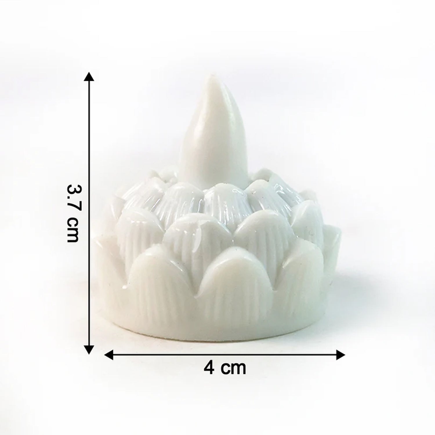Lotus Shaped LED Flameless Tealight Candles - (8 Pc) signaturekarts