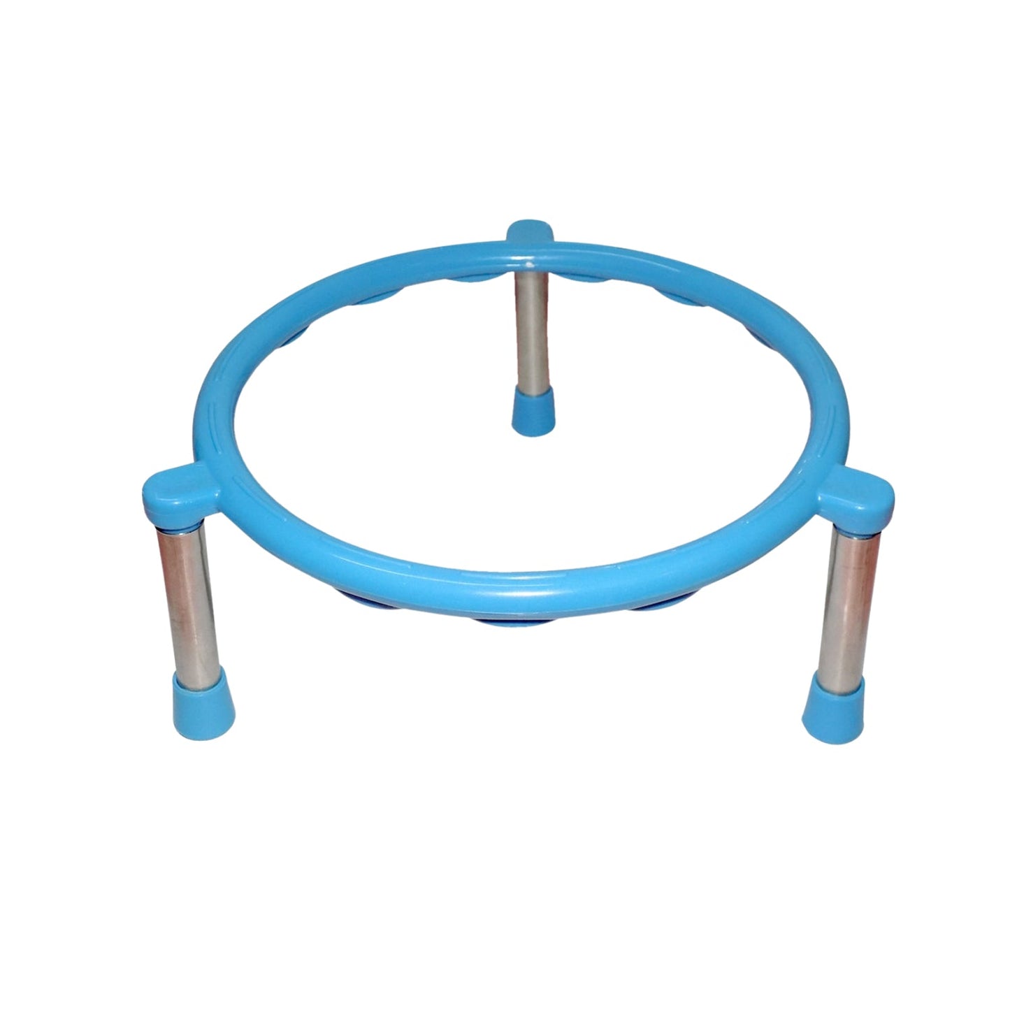 Stainless Steel Single Ring Matka Stand Signature Kart