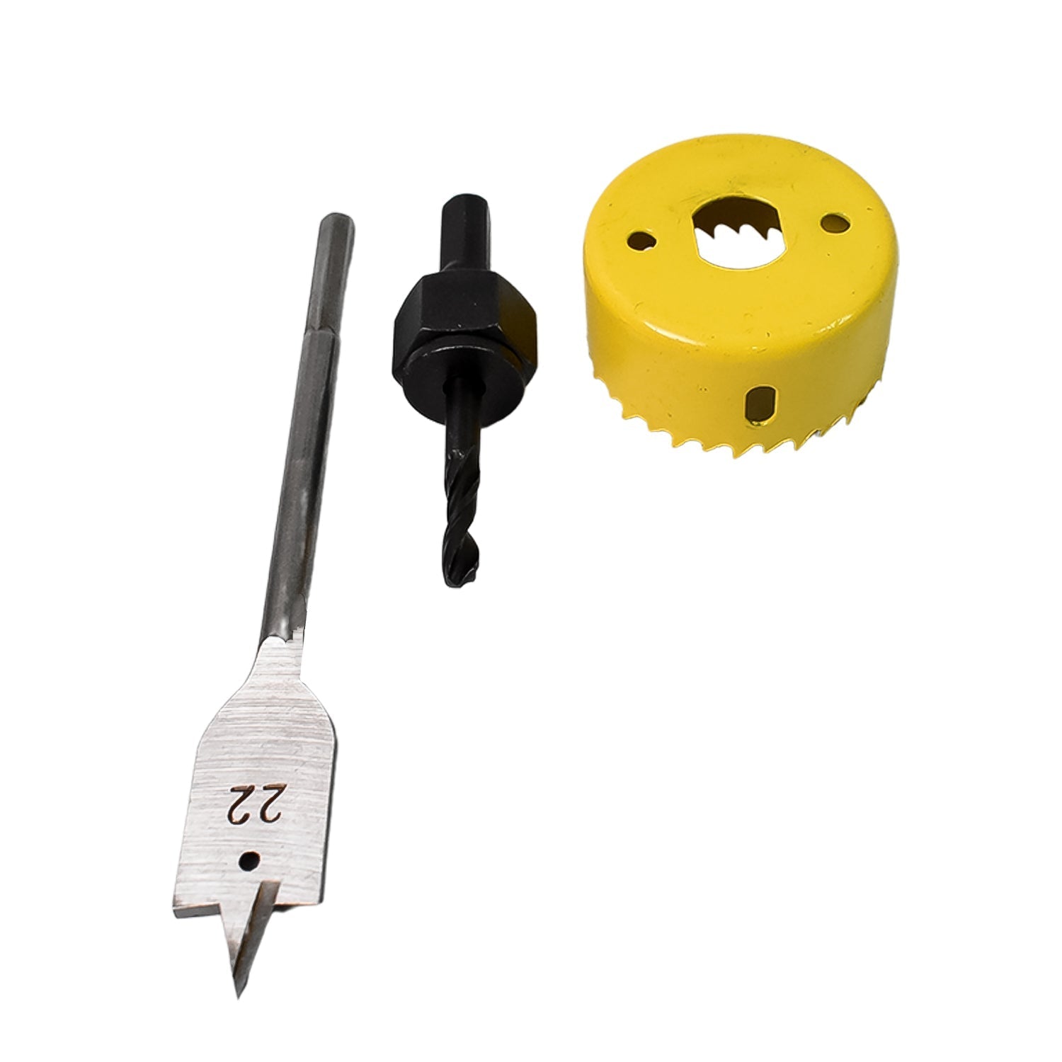 Door Lock Installation (22mmx150mm) Hole Saw Kit (1 Set) signaturekarts