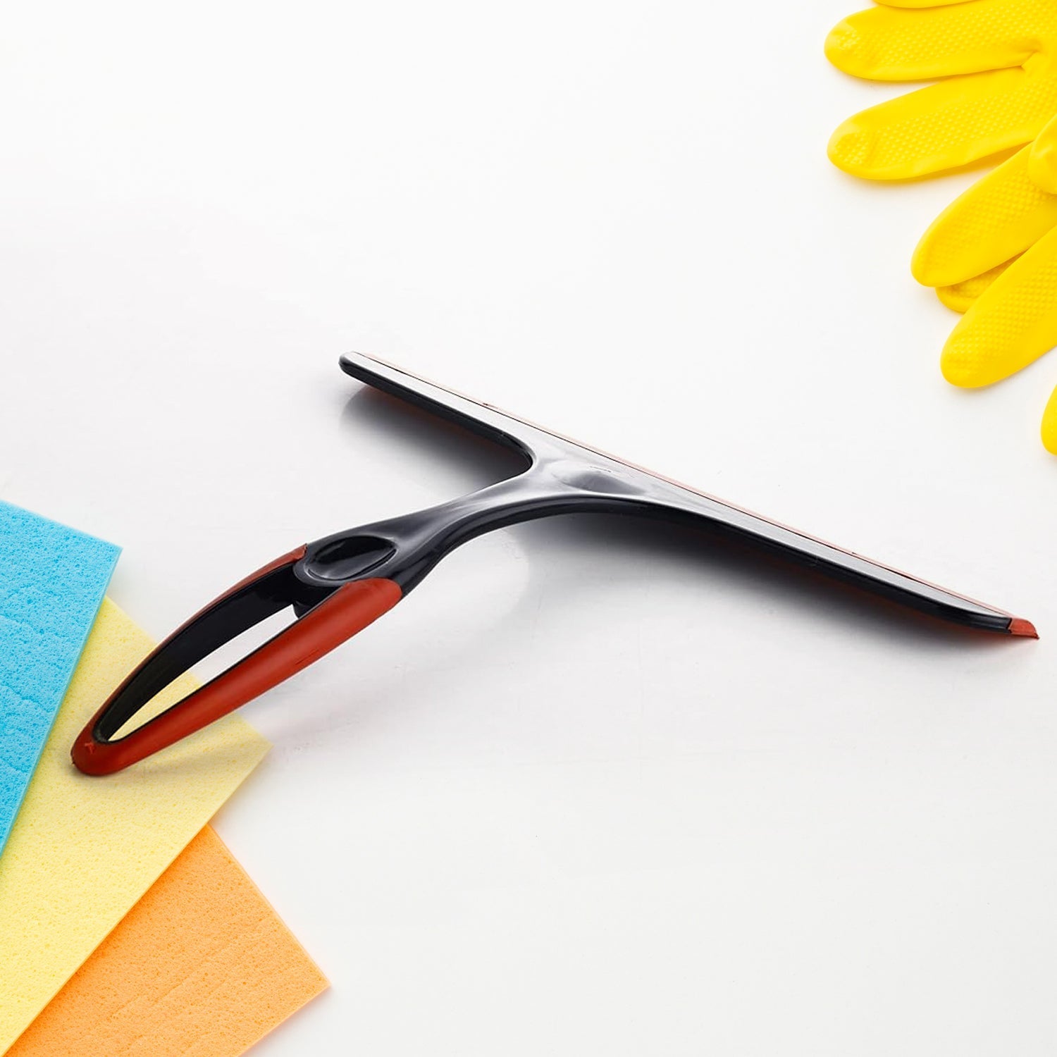 Plastic Kitchen Wiper - Silicone Head for Windows, Glass & Surfaces (1pc) signaturekarts