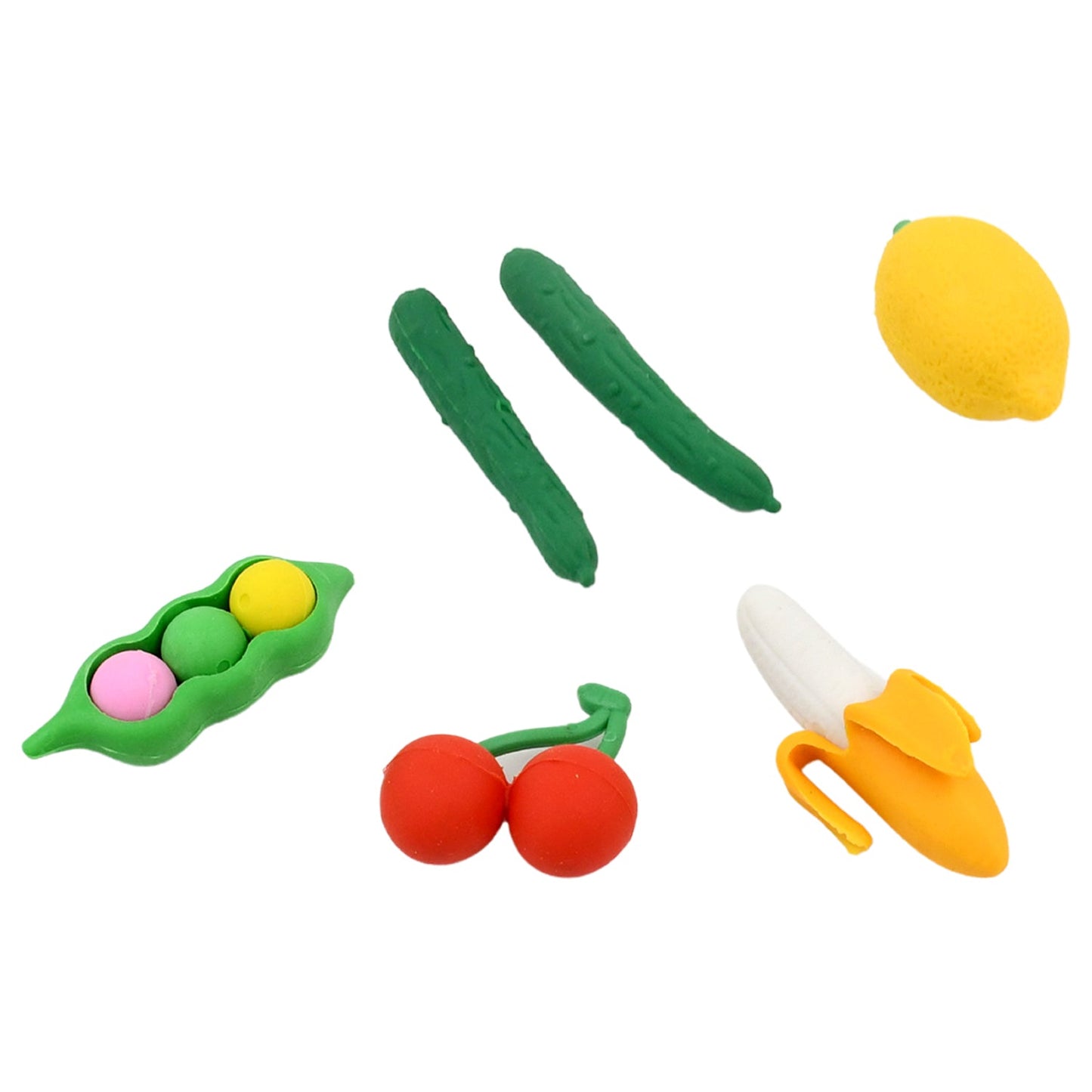 3D Mix Design Fancy & Colorful Erasers – Novelty Set for Kids & School Prize (1 Set) signaturekarts