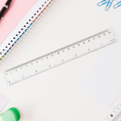 Plastic Geometry Set, Triangle Ruler Protractor Straight Ruler (4 Pcs Set) Signature kart