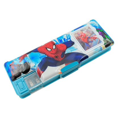 Cartoon Multi-functional Geometry Box with Calculator & Double Sharpener signaturekarts