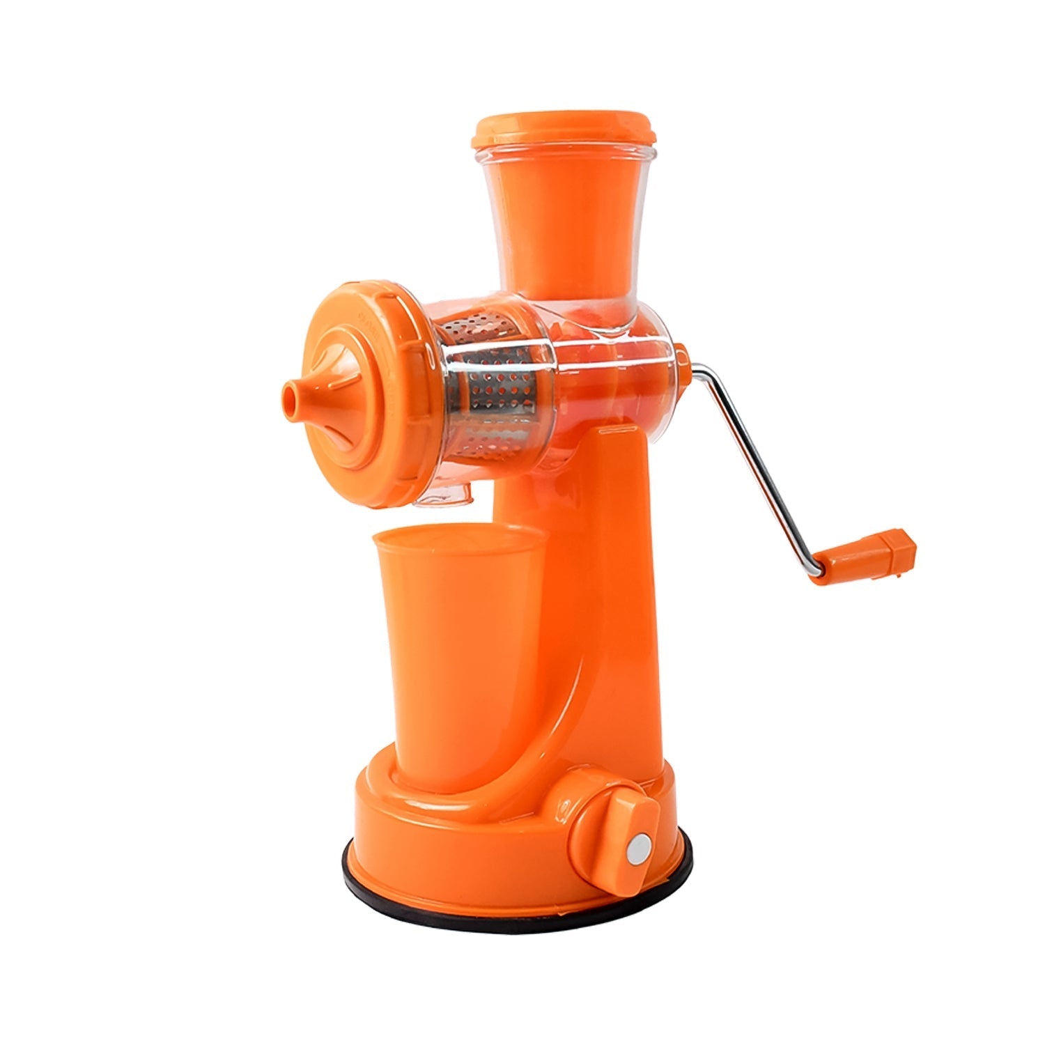 Manual Fruit Vegetable Juicer with Juice Cup and Waste Collector Signature Kart
