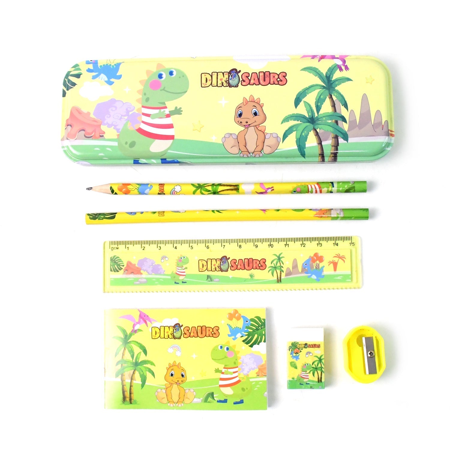 Dinosaur Printed Kids Stationery (Set) signaturekarts