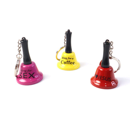 Mini Hand Bell with Keychain (1 Pc) Signature Kart