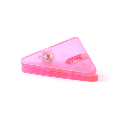 Triangle Paper Clips | Small Corner Clips for Paper, Document Clip (1 pc) Signature kart