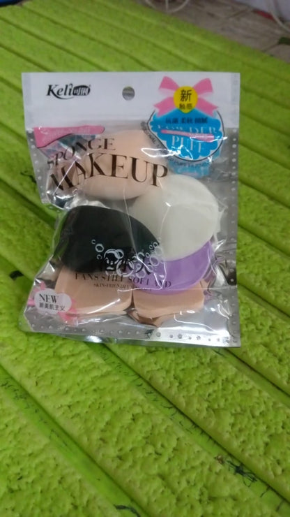 Makeup Sponges Set, Perfect for Liquid, Cream, and Powder (6 Pcs Set) Signaturekarts