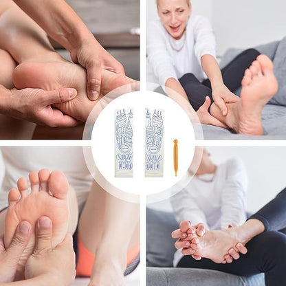 Full Reflexology Acupressure Therapy Socks Set (1 Set) Signature Kart