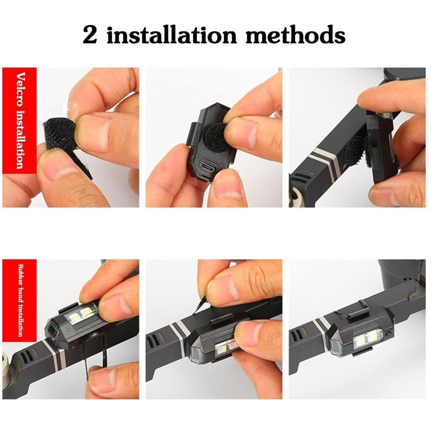 Mini LED RGB Strobe Light – USB Waterproof Party Light signaturekarts