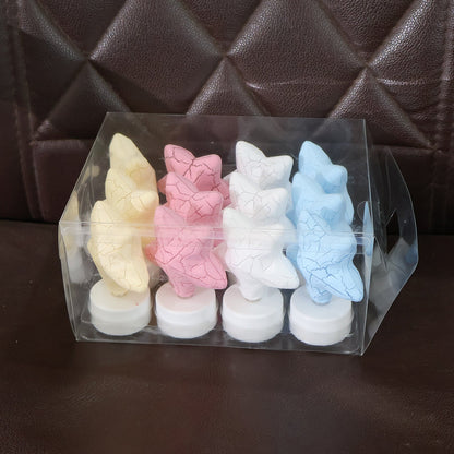 Star Shape Decorative LED Tealight Candles (12 Pc) signaturekarts