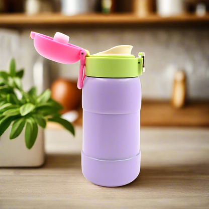 Duck Stainless Steel Water Bottle (1 Pc / Mix Design) signaturekarts