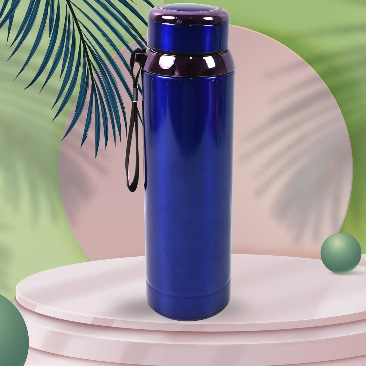 Vacuum Insulated Stainless Steel Bottle, Double (Approx 1000 ML / 1 Pc / Mix Color) Signaturekarts