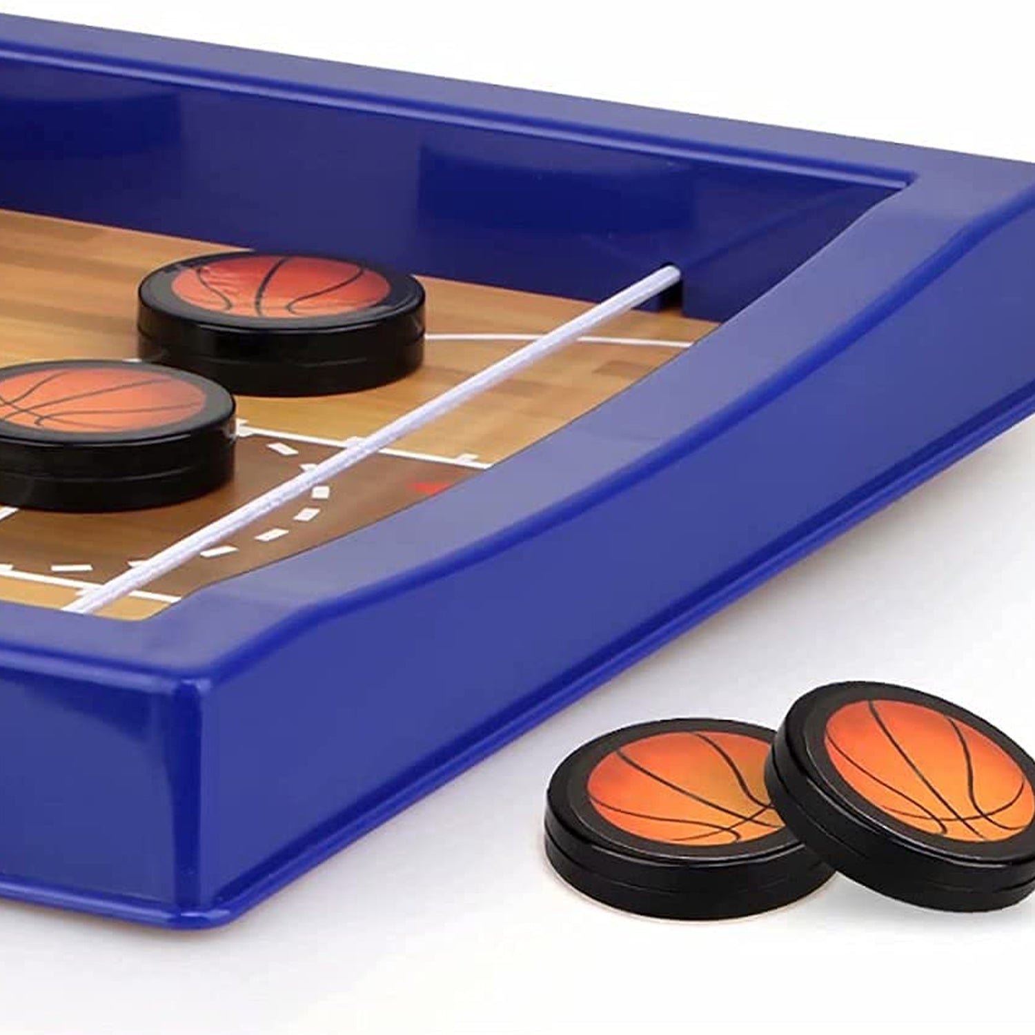 Fast Sling Basketball Puck Game Paced Table Desktop Battle Ice Hockey Game signaturekarts