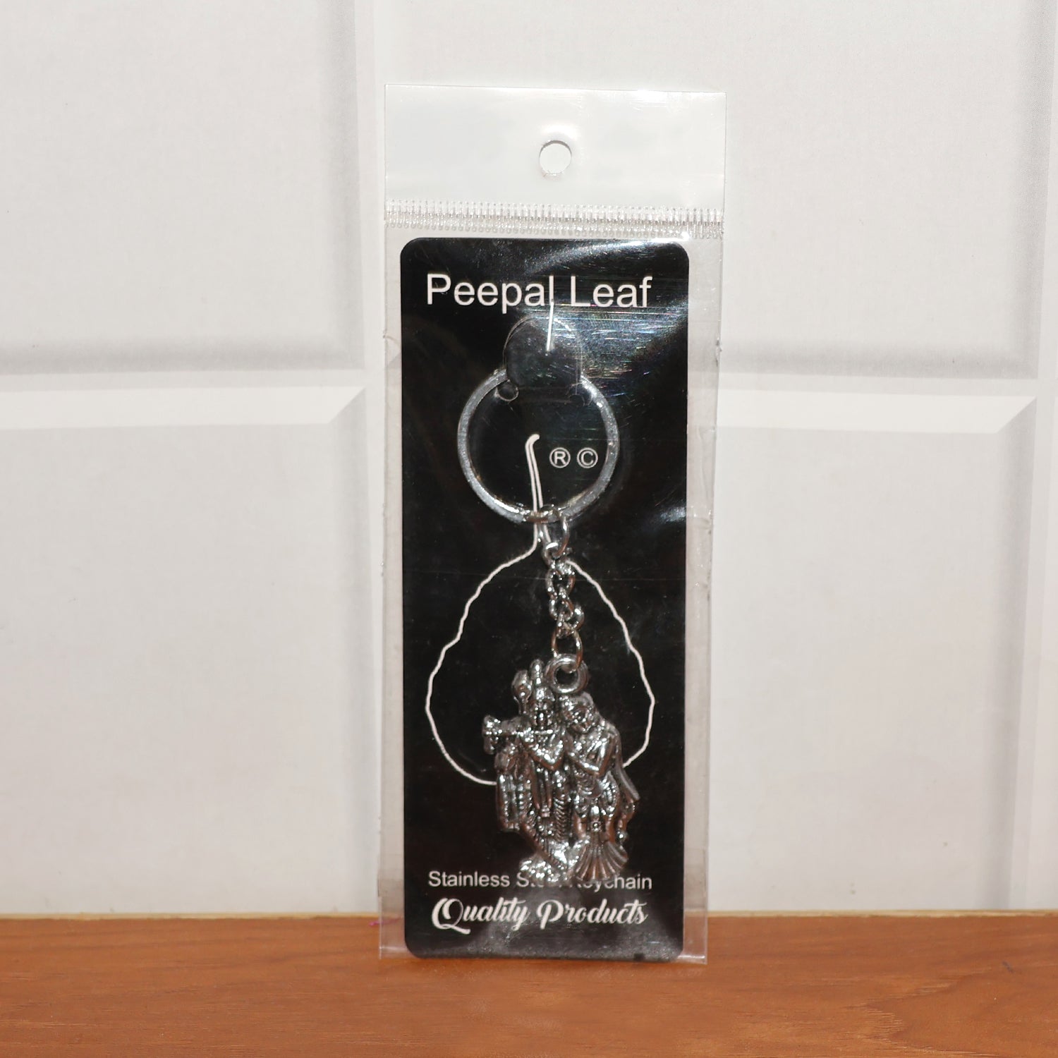 Radha Krishna Metal Keychain (1 Pc) signaturekarts