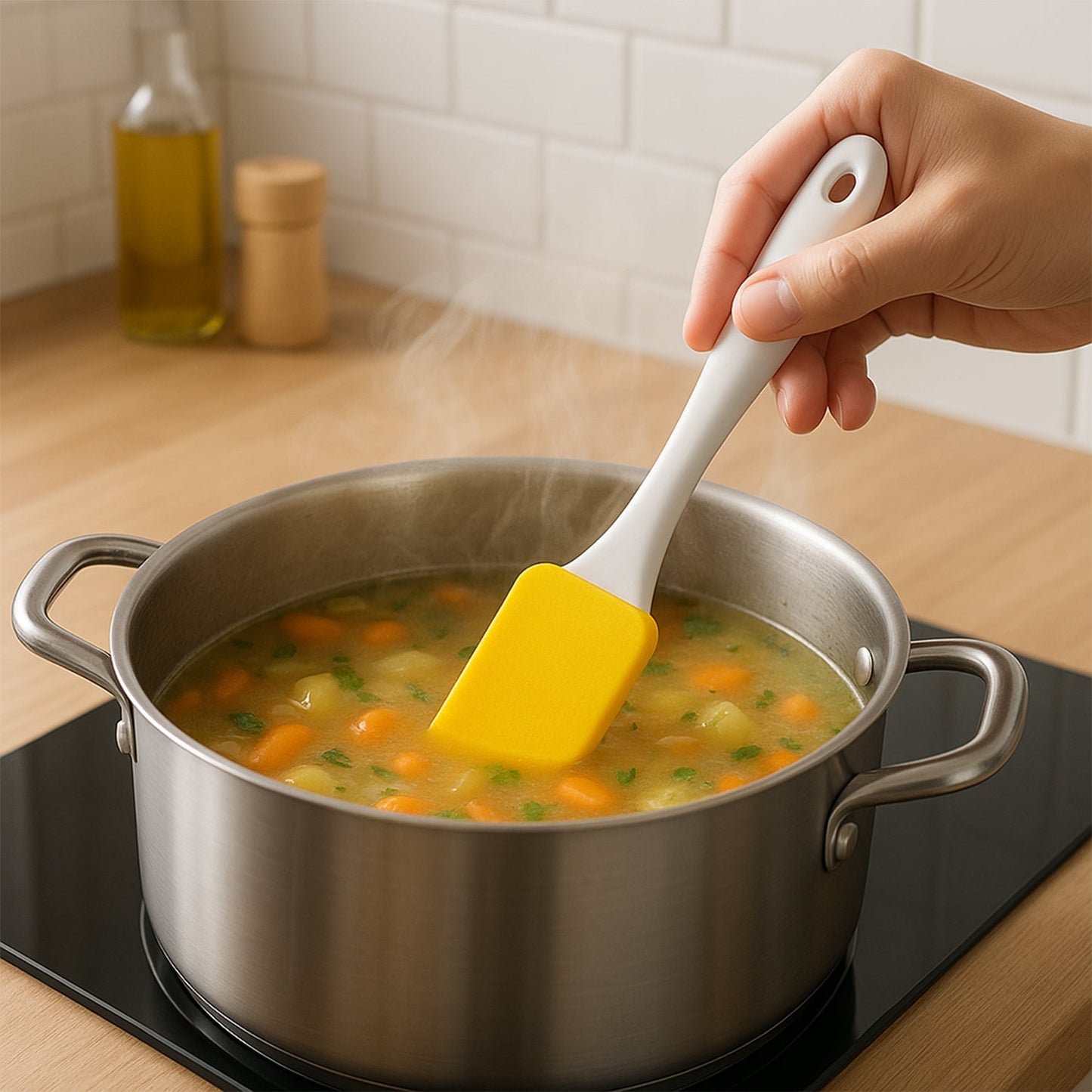 Spatula and Pastry Brush for Cake Decoration Signature Kart