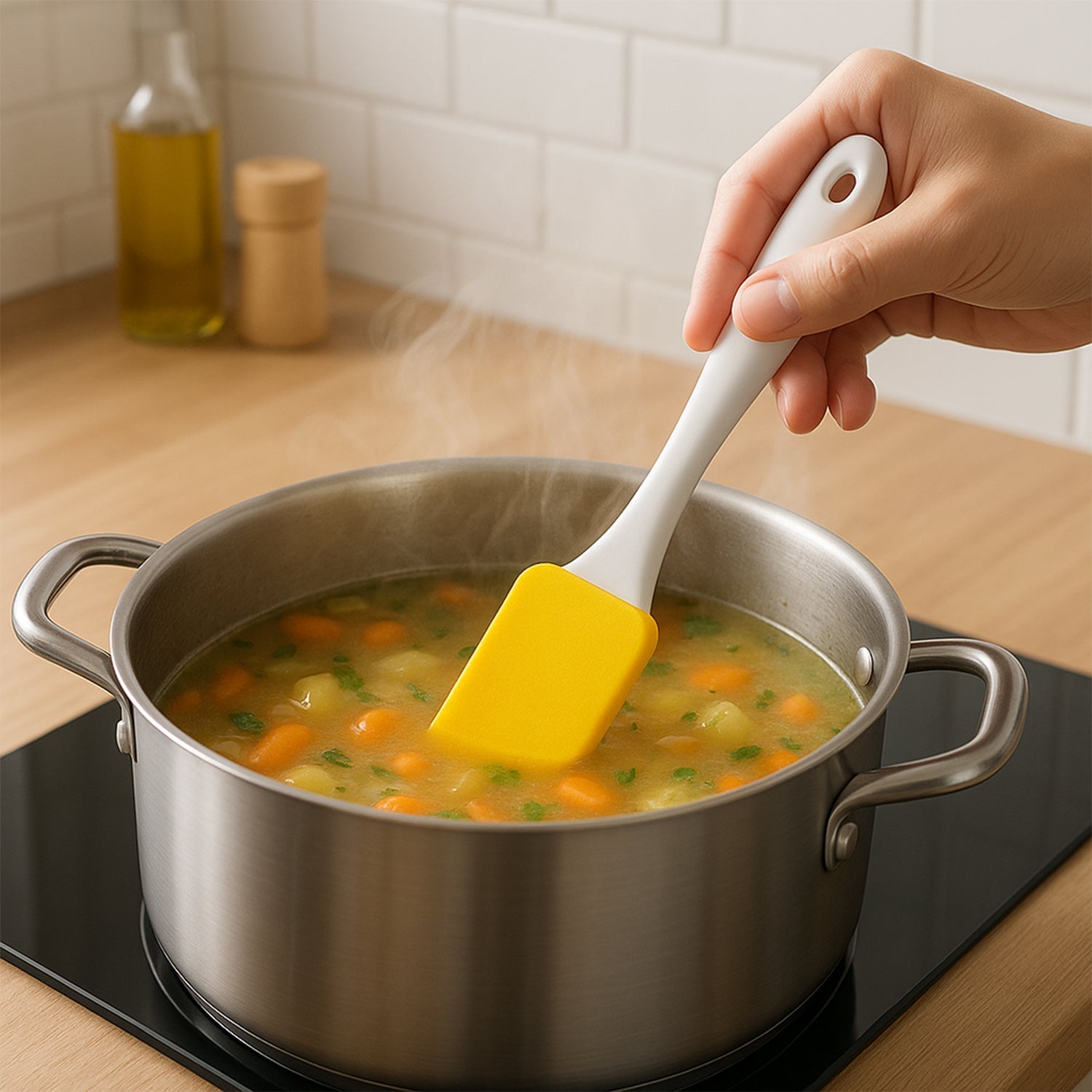 Spatula and Pastry Brush for Cake Decoration Signature Kart