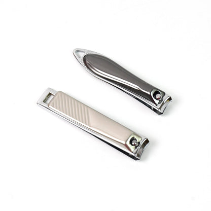 Stainless Steel Folding Portable Large Nail Clippers Nail File (1 Pc / Mix Design) signaturekarts