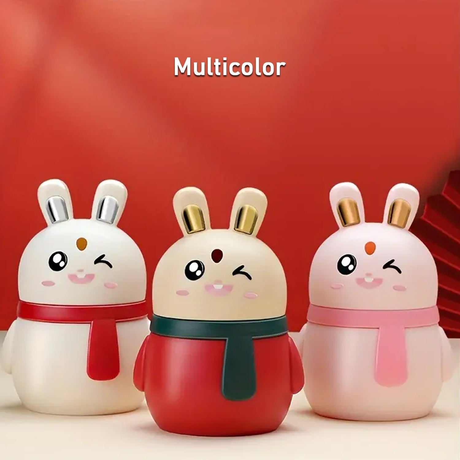 Rabbit Shape Toothpick Dispenser Pressing Small Size Accessory Durable Red | Home & Garden | Kitchen, Dining & Bar | Kitchen Storage & Organization | Racks & Holders Dining Room Table Decoration (1 Pc ) signaturekarts