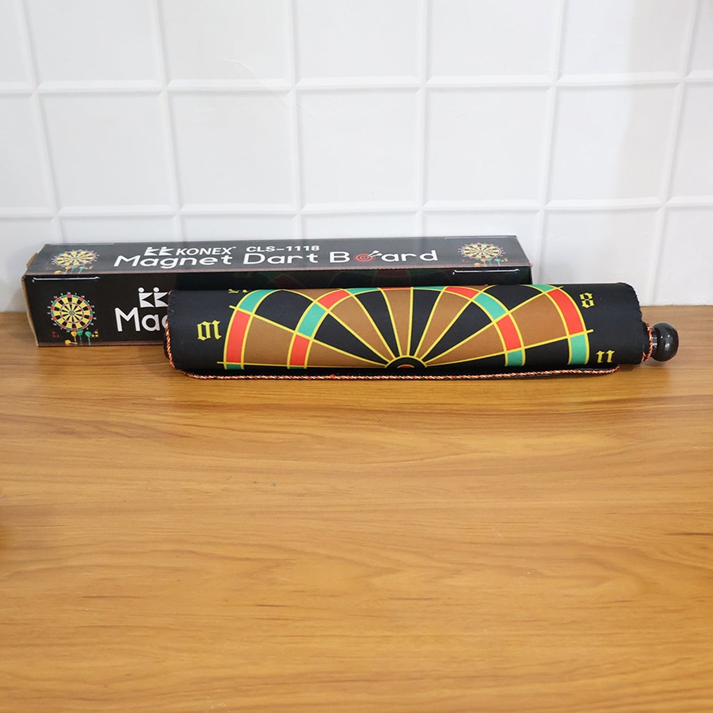 Roll-Up Double-Sided Dartboard Game (1 Set) signaturekarts