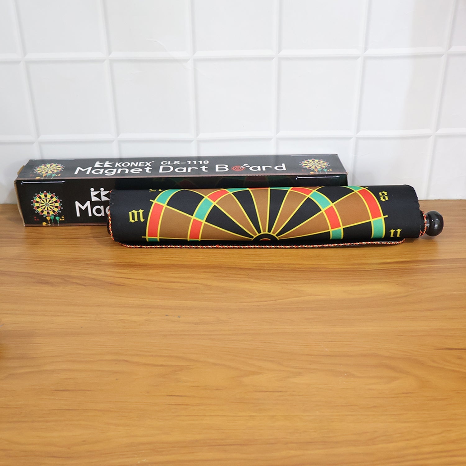 Roll-Up Double-Sided Dartboard Game (1 Set) signaturekarts