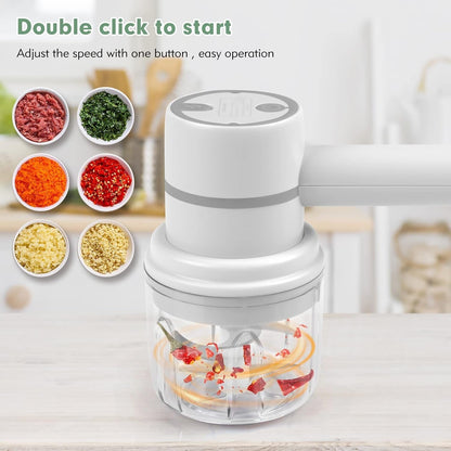 Hand Mixer Food Chopper Cordless 3 in 1 Electric Hand Mixer (1 Set) Signaturekarts