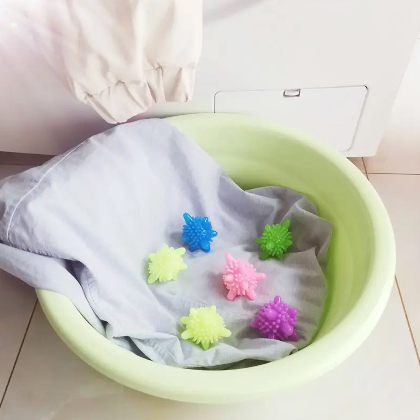 Soft Star Laundry Dryer Balls – 10-Piece Multi-Color Clothes Softener signaturekarts
