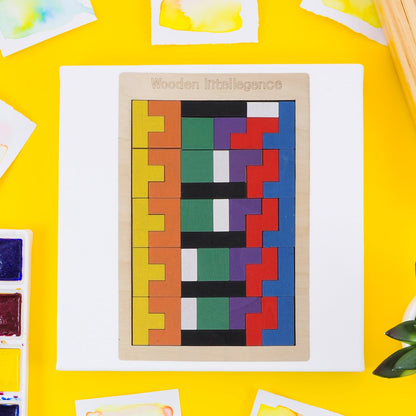 Wooden Blocks Puzzle Children's Educational Toys signaturekarts