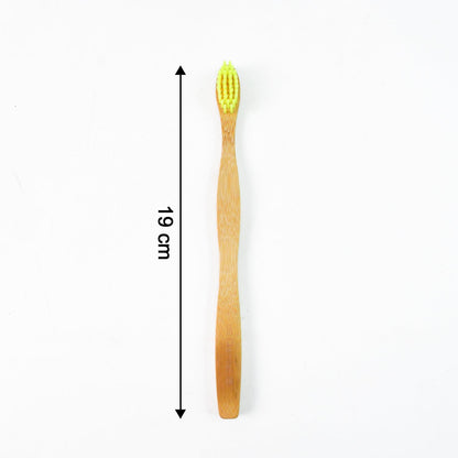 Eco-Friendly Natural Bamboo Toothbrush with Medium Bristles (1 Pc) signaturekarts