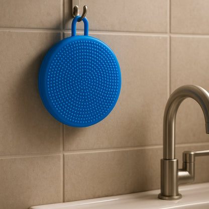 Silicone Dish Scrubber Sponge Mildew Free, Non Stick, Heat Resistant Your Brand