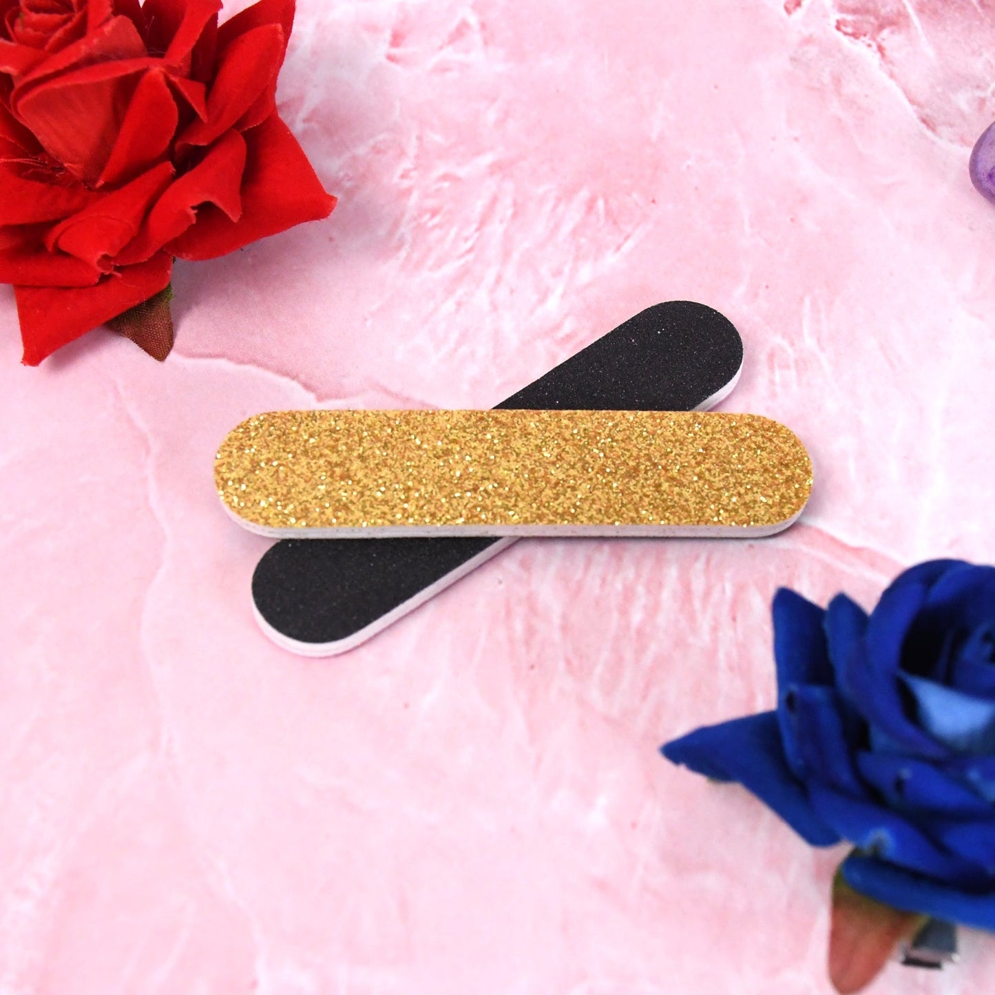 Professional Nail Filer Double Sided For Nail Shaper Nail File (9 cm / 2 Pc Set) Signature kart