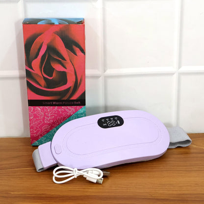 Rechargeable Smart Warm Palace Belt, Period Massager (1 Pc) signaturekarts