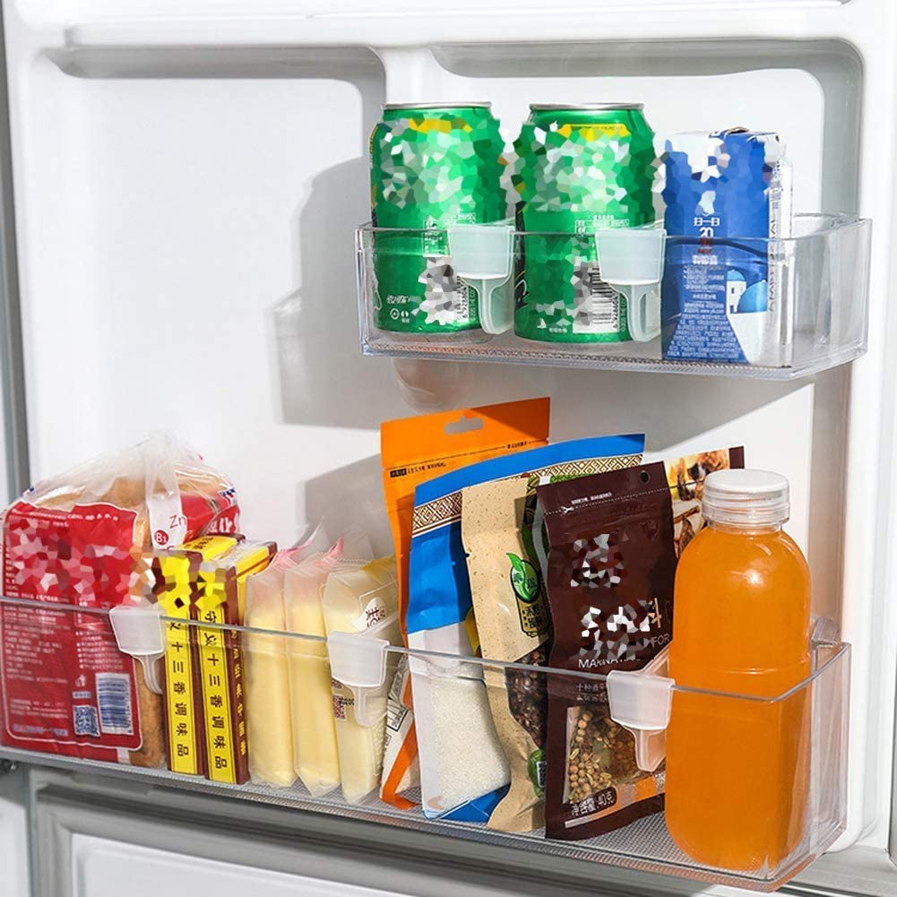 Plastic Storage Baskets Space allocator, Refrigerator Organizer Bins partition (1 Pc) Signature kart