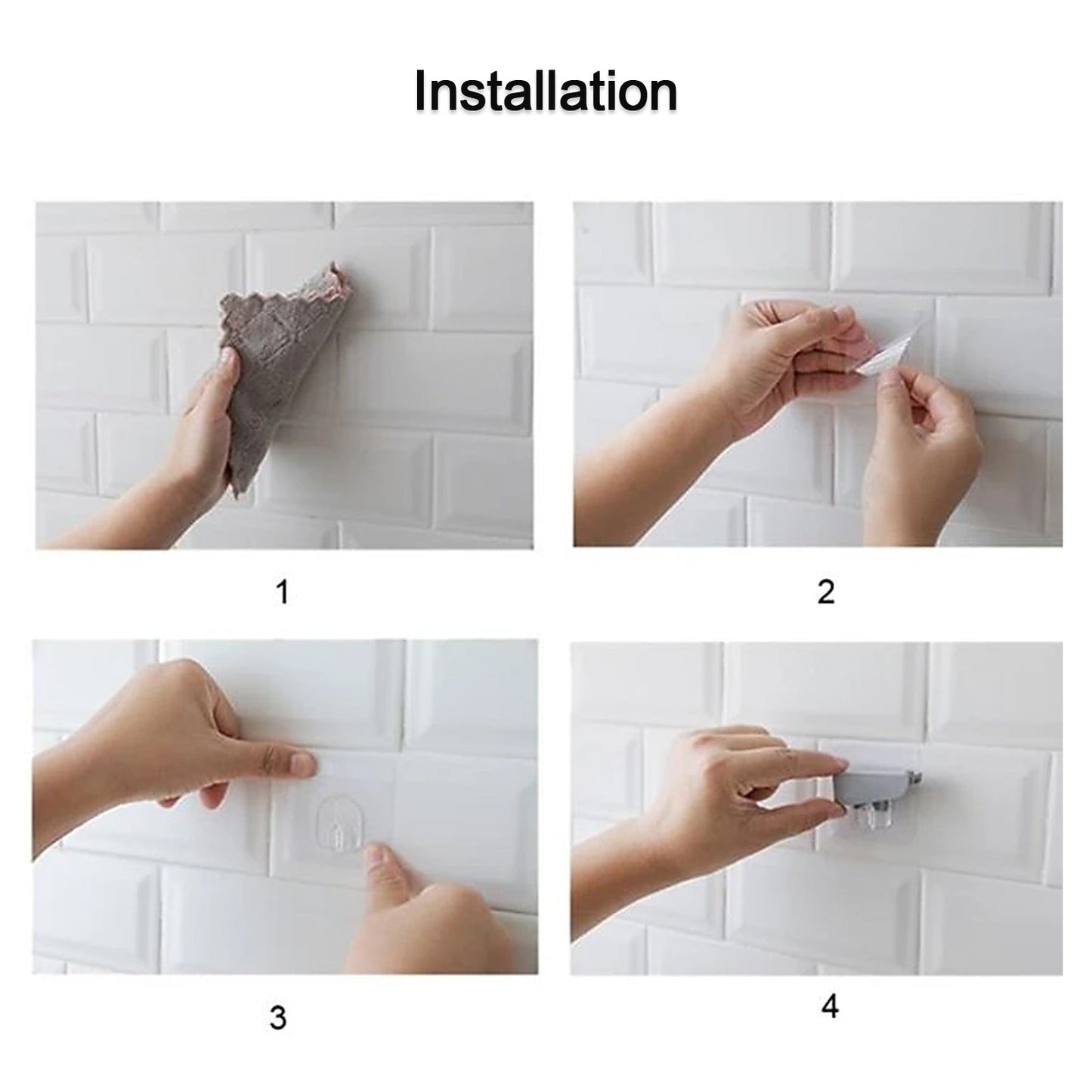 Punch-Free Wall Hanging Knife Holder – Kitchen Storage Rack (1 Pc) signaturekarts