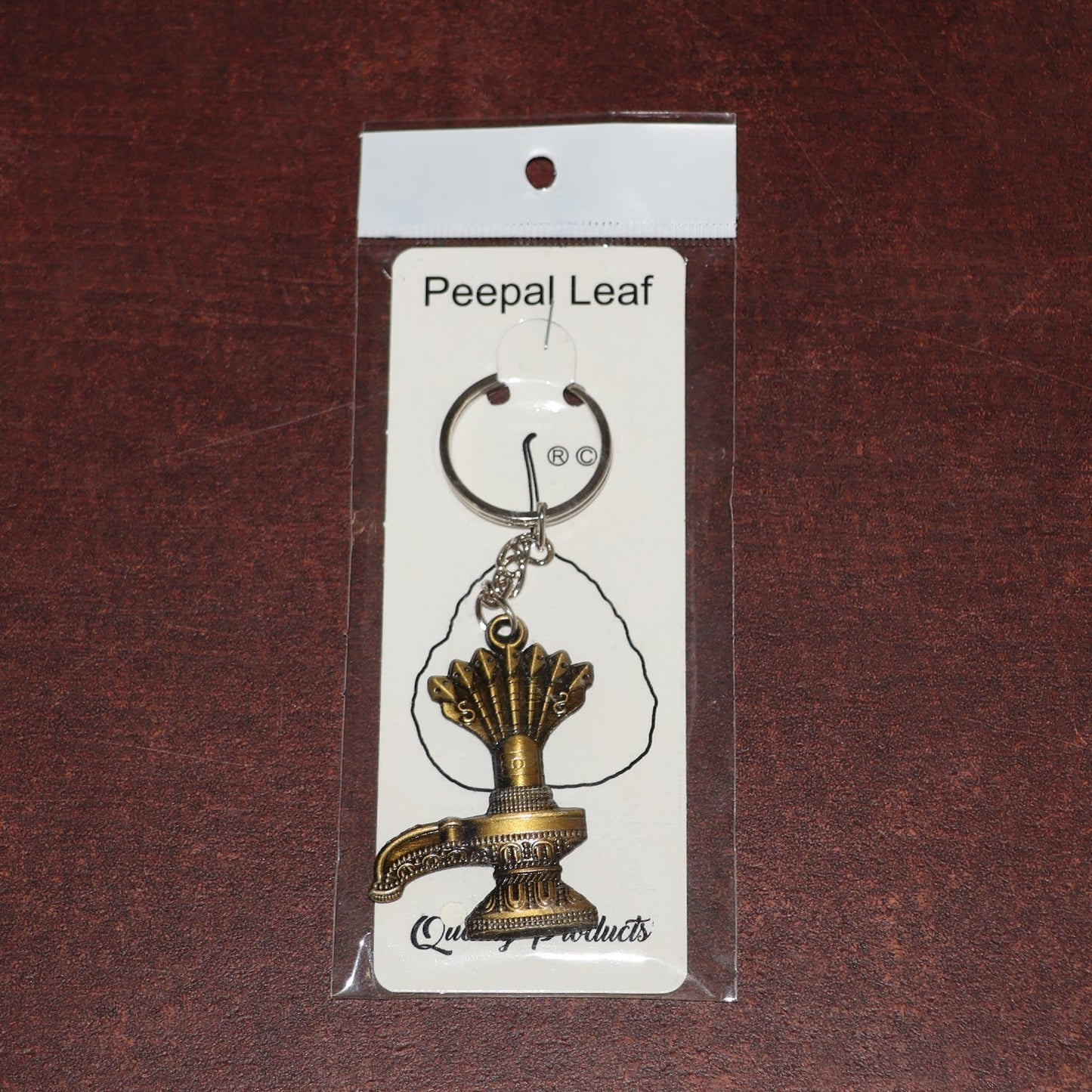 Antique Lord Shiva Shivaling Metal Keychain (1 Pc) signaturekarts