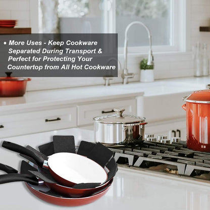 Pots and Pans Protectors, 3 Different Size (3 Pcs Set) Signature kart