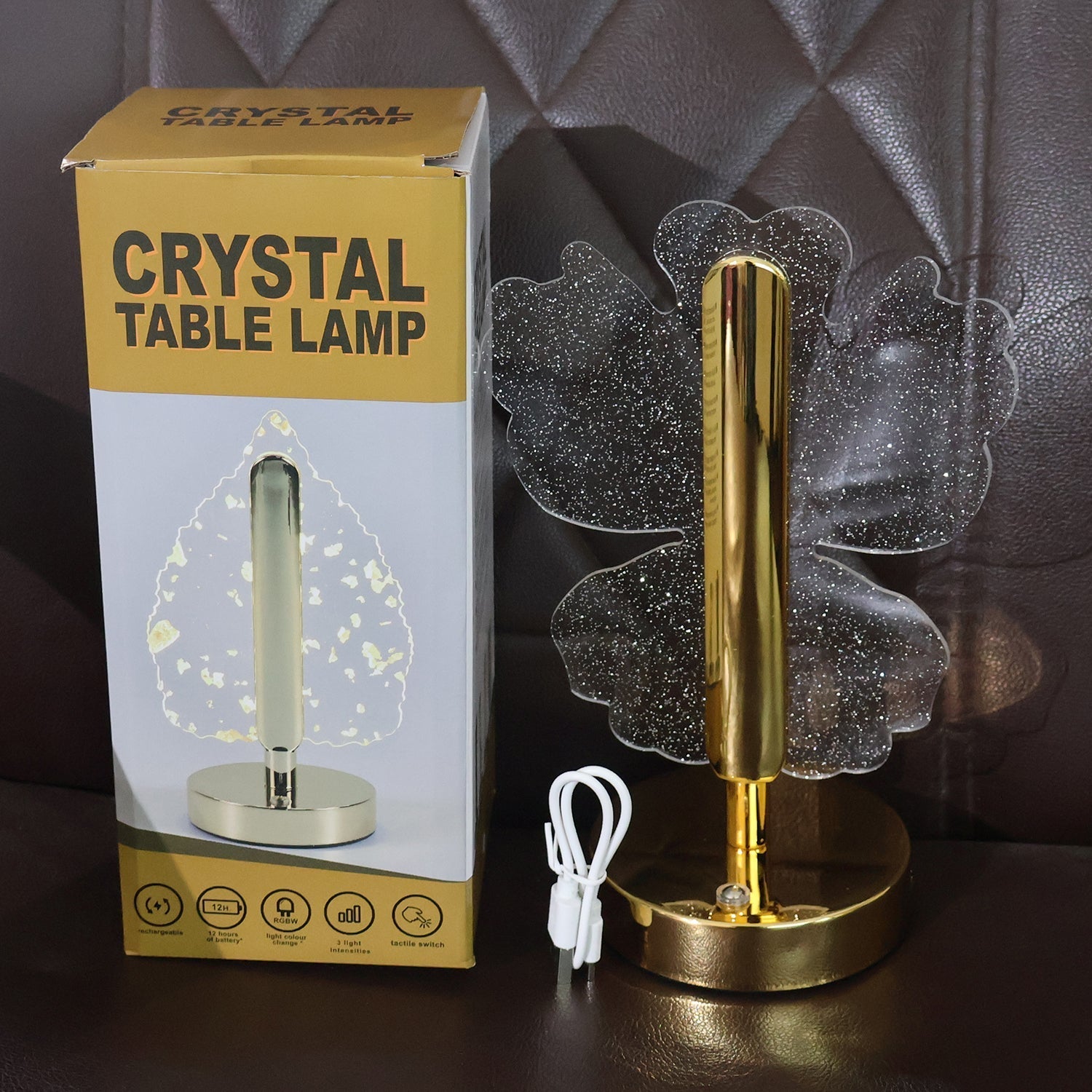 Luxury Crystal Table Lamp (1 Pc) signaturekarts