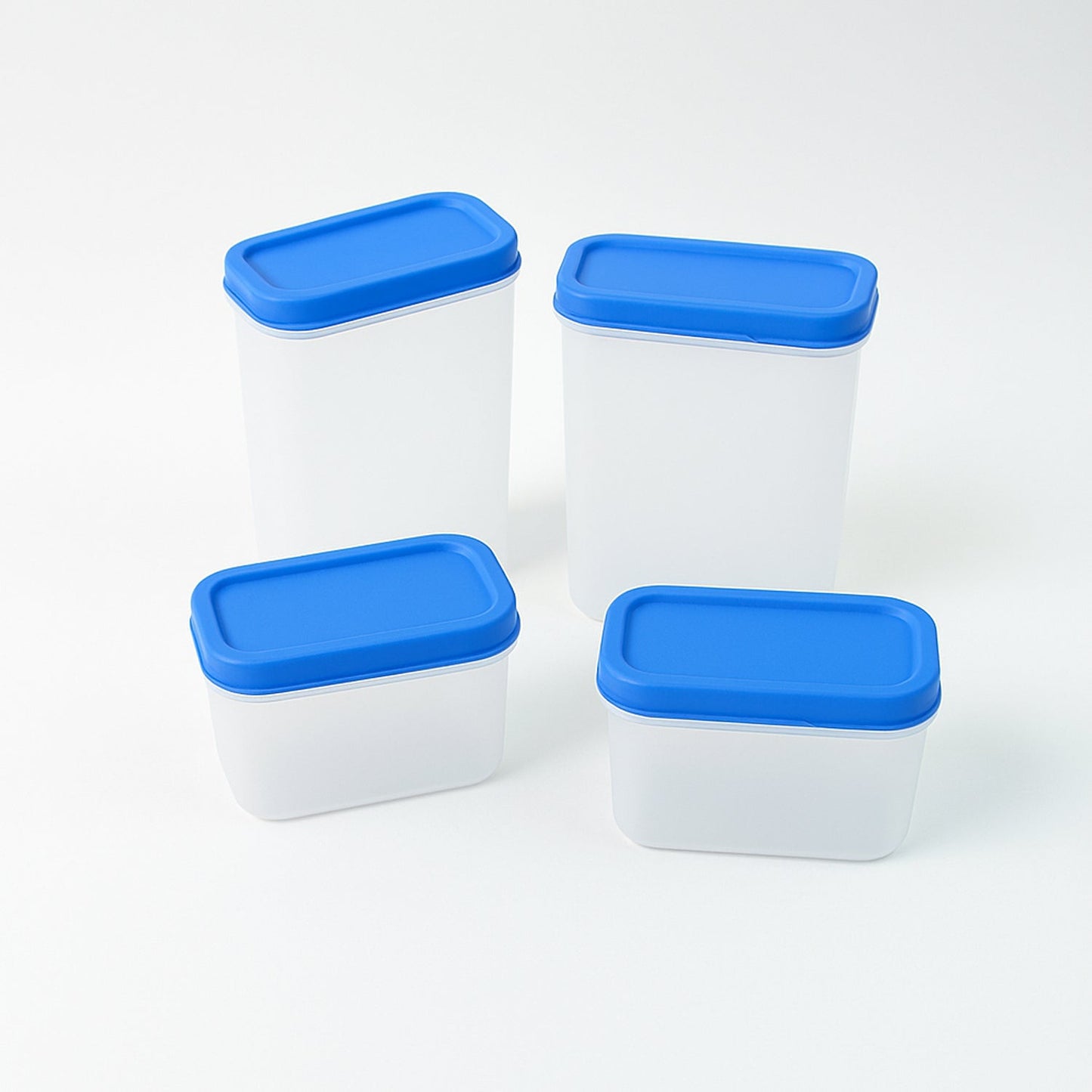 Apex Glory Plastic Storage Container Box Set (4 Pc) Signature kart