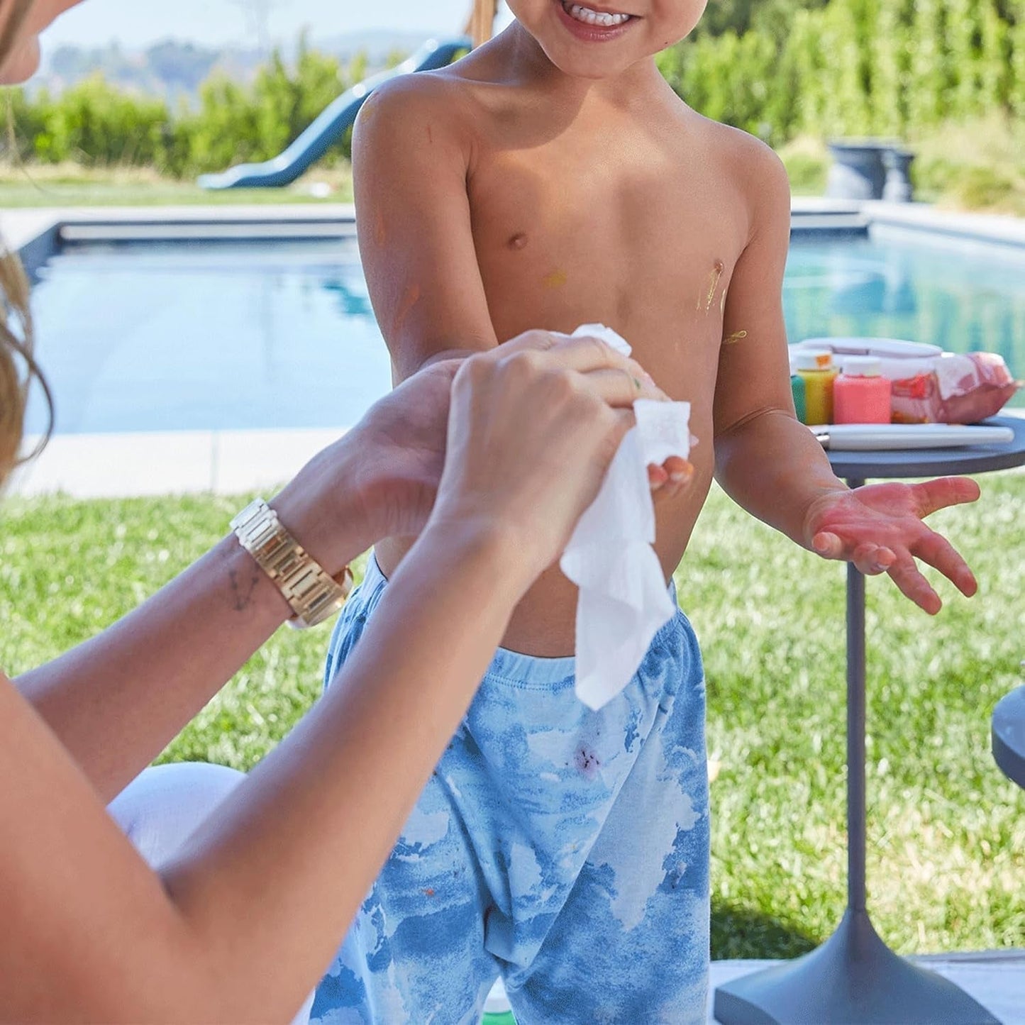 Refreshing Alcohol-Free Wet Wipes – Facial & Body Wipes (25 Pc) signaturekarts