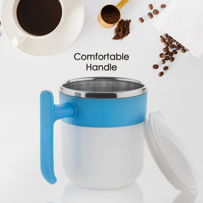Stainless Steel Insulated Coffee Tea Mug  Cup for Office Home 1 Pc signaturekarts